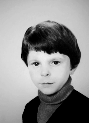 portrait dessiné d'une enfant